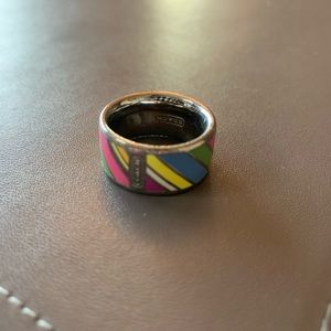 Colorful Coach Ring